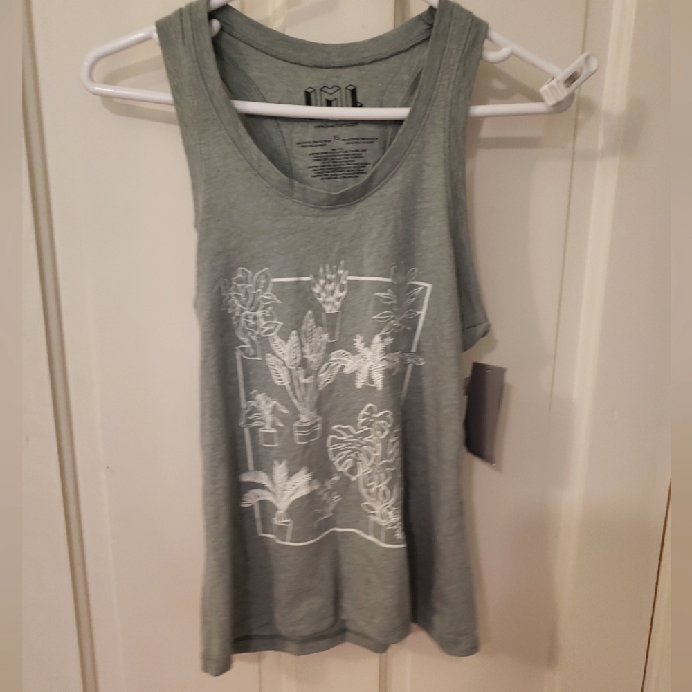 IML Issac Morris Sleeveless Houseplants Tank